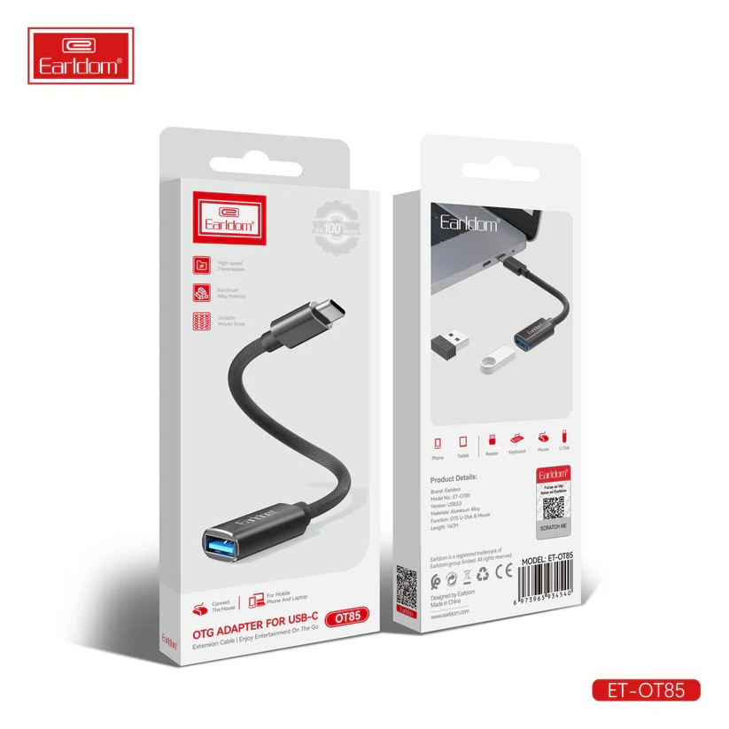 USB-C OTG Adapter – Type-C to USB 3.0 Converter for Flash Drives, Keyboards & Smartphones, High-Speed Data Transfer for Mobile Devices