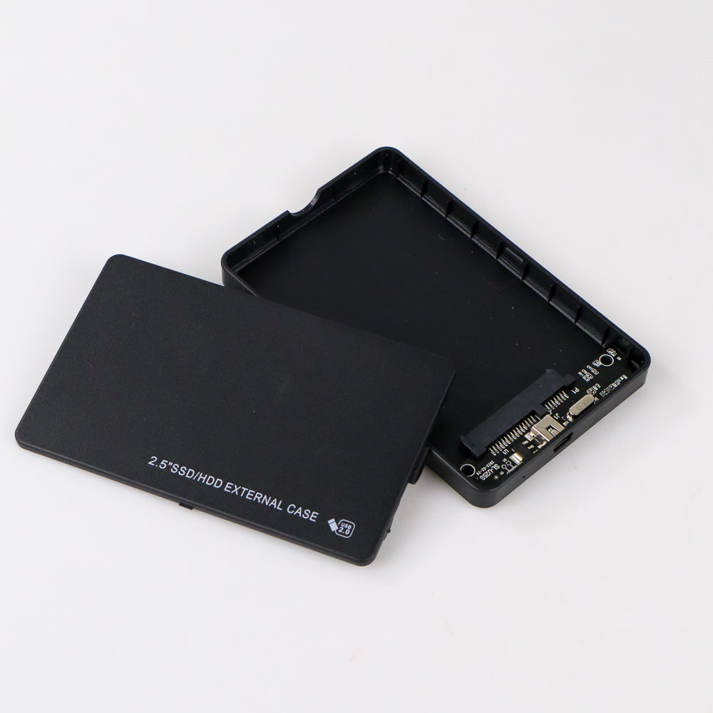 JERTECH 2.5" External HDD Case – USB 3.0 Hard Drive Enclosure | Tool-Free Design